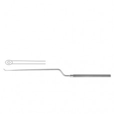 Yasargil Micro Curette Bayonet Shaped Stainless Steel, 18.5 cm - 7 1/4"